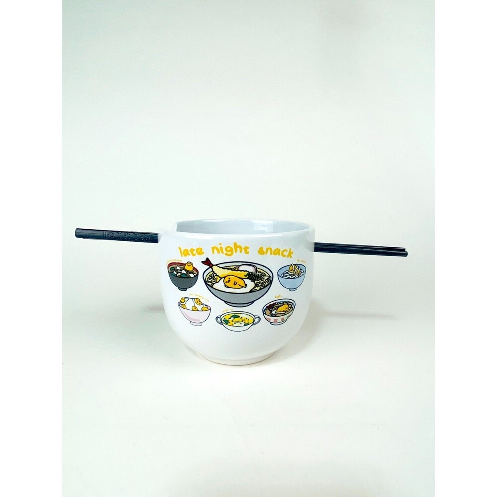 Sanrio Gudetama Late Night Snack Ceramic Ramen Lazy Egg Bowl